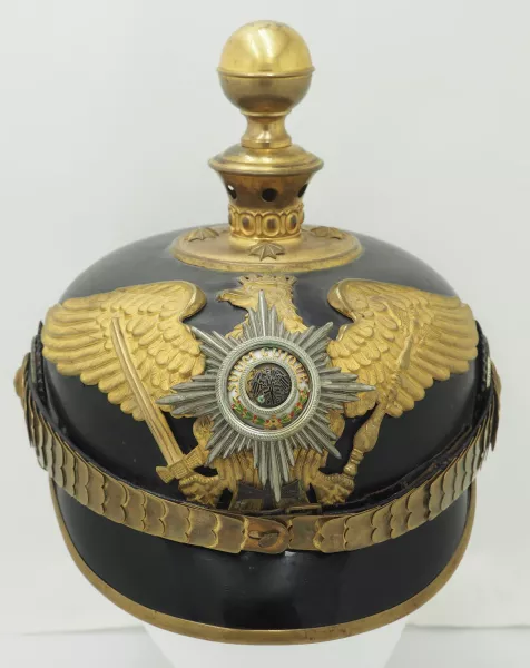 Prussian Garde Artillery Landwehr Officers Pickelhaube Visuel 1 principal